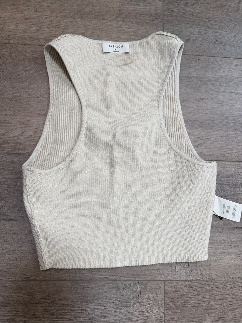 Aritzia Ribbed Knit Crew Neck - Picture 7 of 12